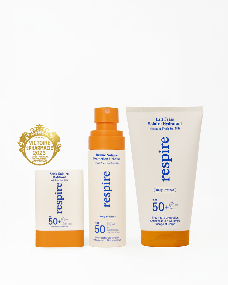 Trio Haute Protection Solaire