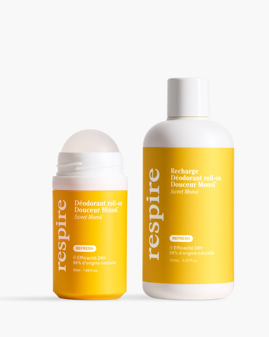 Kit Découverte Déodorant roll-on Douceur Monoï