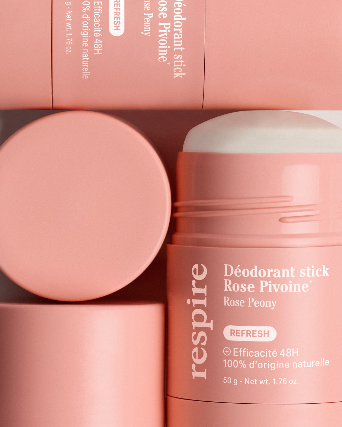 Kit Déodorant stick Rose Pivoine